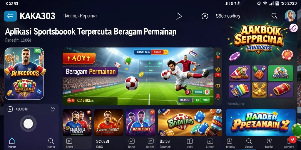 Screenshot gameplay KAKA303 yang menarik dan interaktif di Sportsbook.
