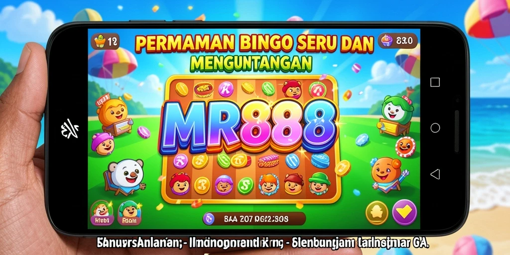 Tampilan menarik dari gameplay Bingo di MR888.