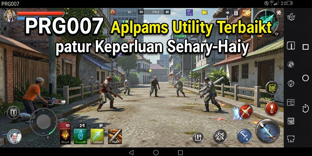 Tampilan antarmuka PRG007 yang intuitif dan efisien.